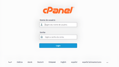 Painel de Acesso da ME host com cpanel