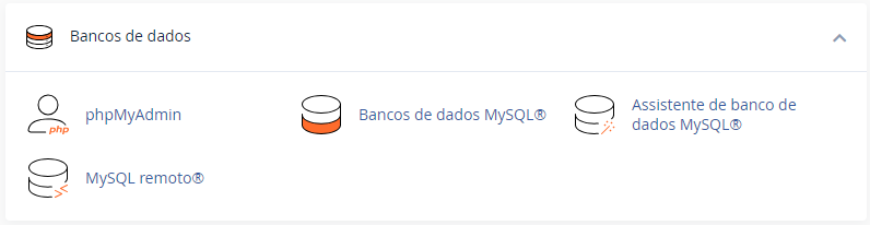 Criar, excluir banco de dados.